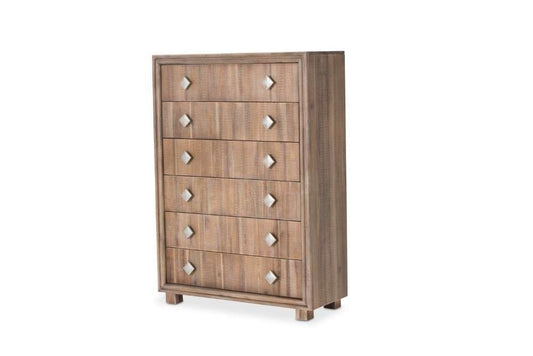 AICO by Michael Amini - Hudson Ferry - 6 Drawer Chest - Driftwood - KI-HUDF070-216 veiw 1