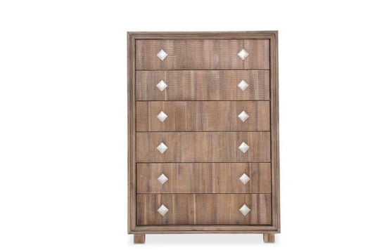 AICO by Michael Amini - Hudson Ferry - 6 Drawer Chest - Driftwood - KI-HUDF070-216 veiw 2