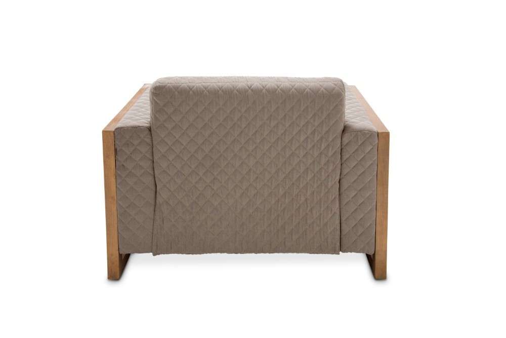 AICO by Michael Amini - Hudson Ferry - Chair and a Half, Slate Gray - Driftwood - KI-HUDF838-SLT-216N veiw 5