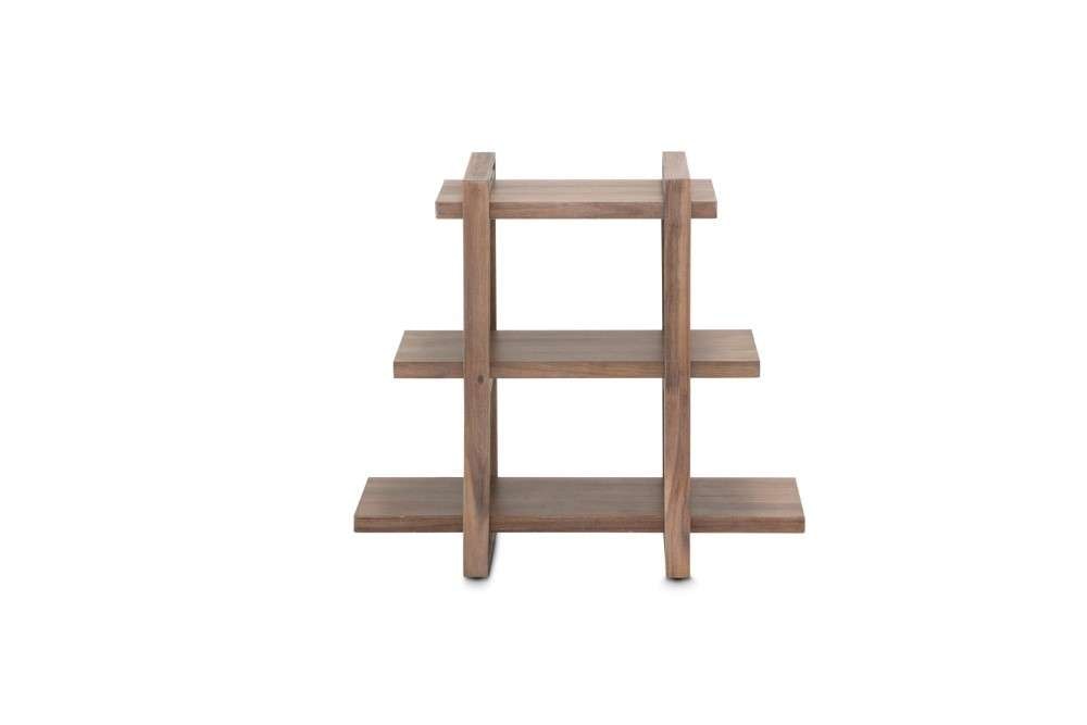 AICO by Michael Amini - Hudson Ferry - Chair Side Table - Driftwood - KI-HUDF222-216 veiw 2