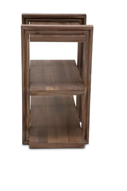 AICO by Michael Amini - Hudson Ferry - Chair Side Table - Driftwood - KI-HUDF222-216 veiw 3