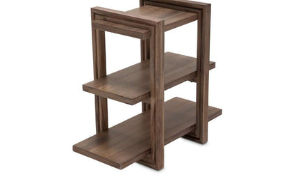 AICO by Michael Amini - Hudson Ferry - Chair Side Table - Driftwood - KI-HUDF222-216 veiw 4