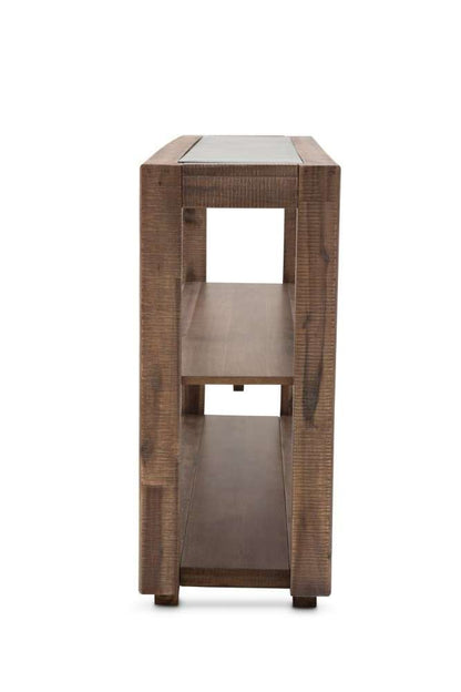 AICO by Michael Amini - Hudson Ferry - Console Table - Driftwood - KI-HUDF223-216 veiw 3