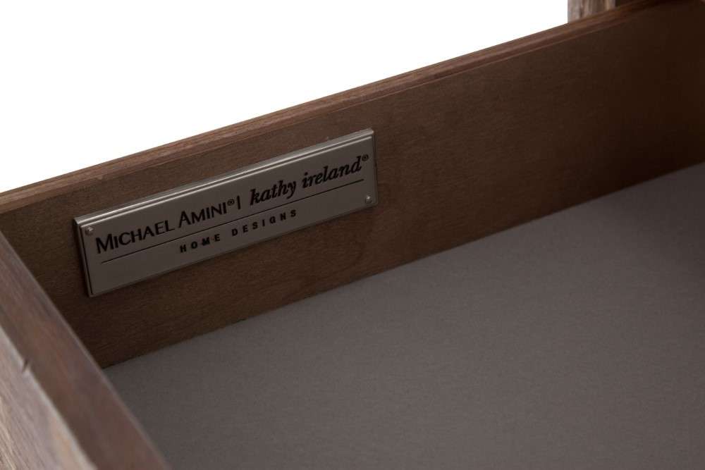 AICO by Michael Amini - Hudson Ferry - Side Table with Drawer - Driftwood - KI-HUDF040-216 veiw 6