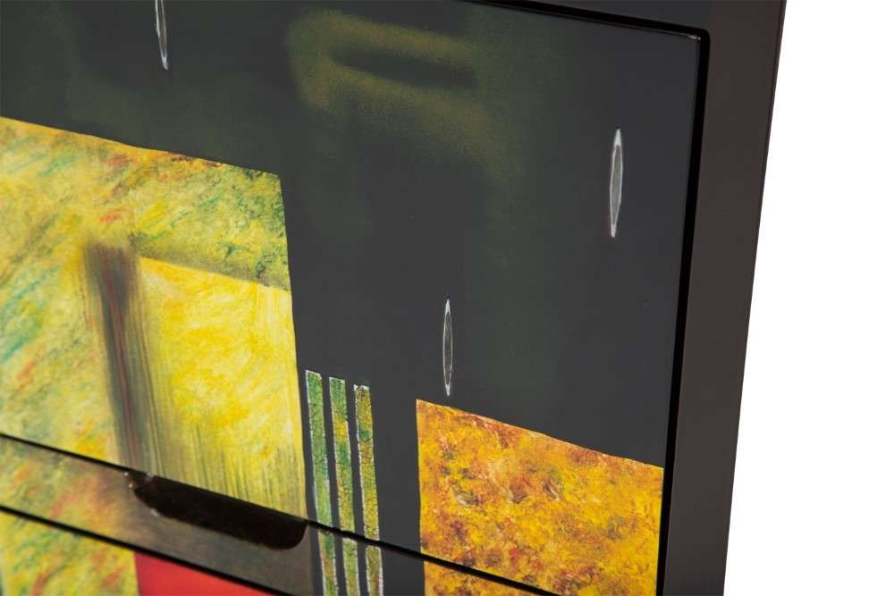AICO by Michael Amini - Illusions - 3 Drawer V-Shaped Storage Chest - FS-ILUSN-083A veiw 5