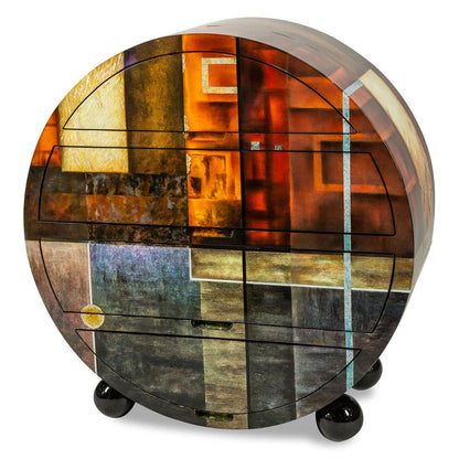 AICO by Michael Amini - Illusions Round Chest - FS-ILUSN-015-2 veiw 1