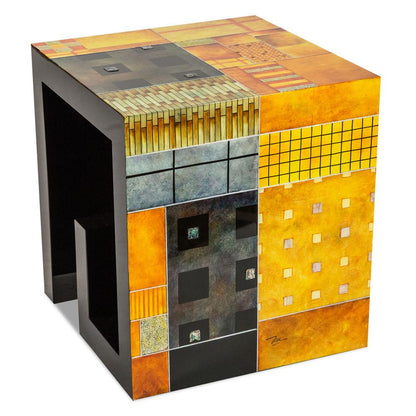 AICO by Michael Amini - Illusions Square End Table - FS-ILUSN-013 veiw 2