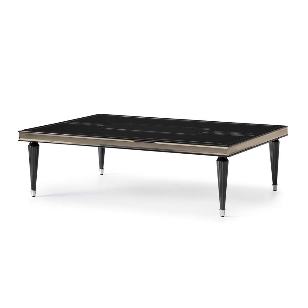 AICO by Michael Amini - La Francaise Cocktail Table - Black Ice - LFR-FRSE201-805 veiw 2
