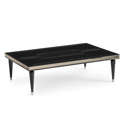 AICO by Michael Amini - La Francaise Cocktail Table - Black Ice - LFR-FRSE201-805 veiw 6