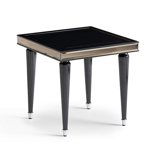 AICO by Michael Amini - La Francaise Side Table - Black Ice - LFR-FRSE202-805 veiw 1