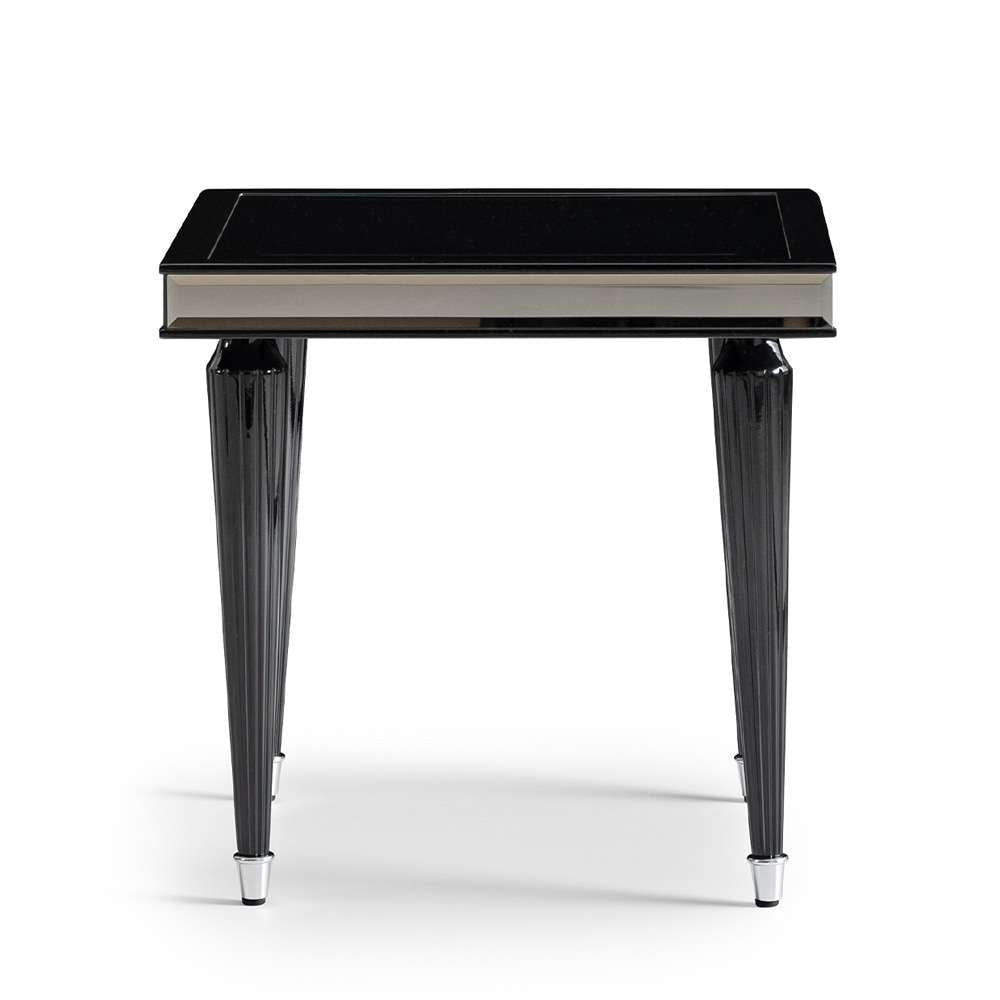 AICO by Michael Amini - La Francaise Side Table - Black Ice - LFR-FRSE202-805 veiw 2