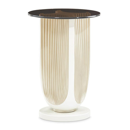 AICO by Michael Amini - La Marisia Accent Table - Creamy Pearl - 9089222-112 veiw 2