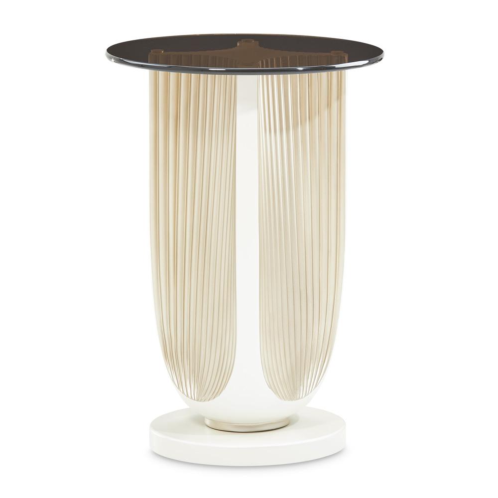 AICO by Michael Amini - La Marisia Accent Table - Creamy Pearl - 9089222-112 veiw 3