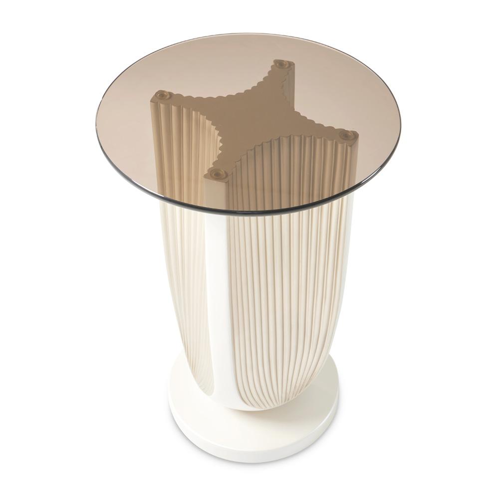 AICO by Michael Amini - La Marisia Accent Table - Creamy Pearl - 9089222-112 veiw 5