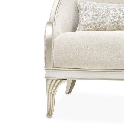 AICO by Michael Amini - La Marisia Chenille Accent Chair - Tranquil/Light Champagne - 9089834-TRQUL-124 veiw 12