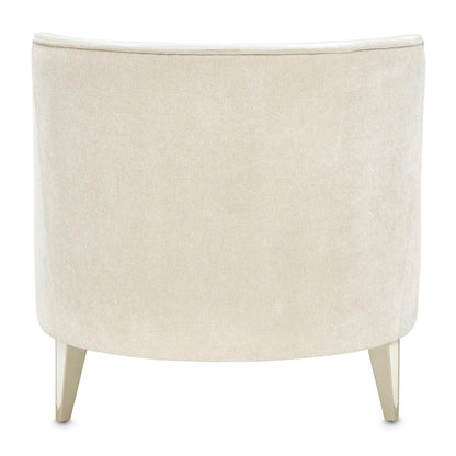AICO by Michael Amini - La Marisia Chenille Chaise - Tranquil/Light Champagne - 9089841-TRQUL-124 veiw 10