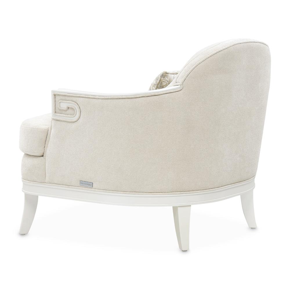 AICO by Michael Amini - La Marisia Chenille Matching Chair - Tranquil/Creamy Pearl - 9089835-TRQUL-124 veiw 8