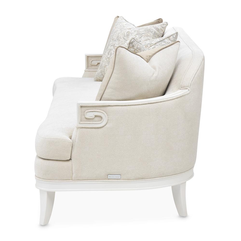 AICO by Michael Amini - La Marisia Chenille Sofa - Tranquil/Creamy Pearl - 9089815-TRQUL-124 veiw 7