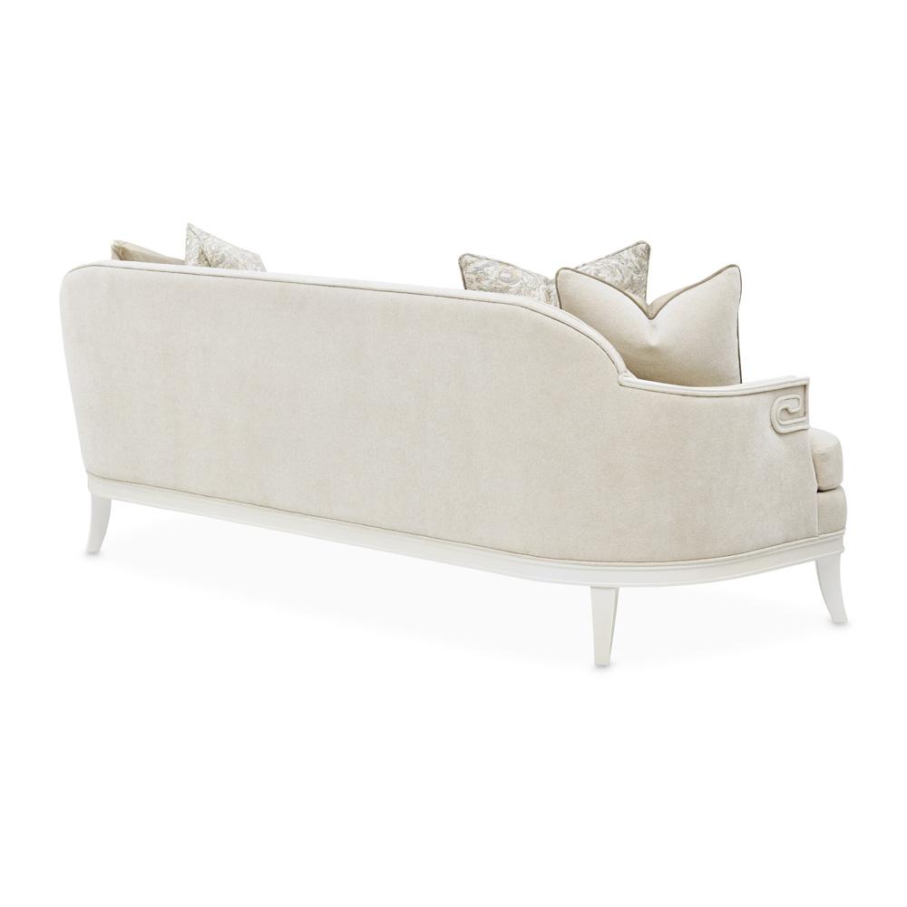 AICO by Michael Amini - La Marisia Chenille Sofa - Tranquil/Creamy Pearl - 9089815-TRQUL-124 veiw 8