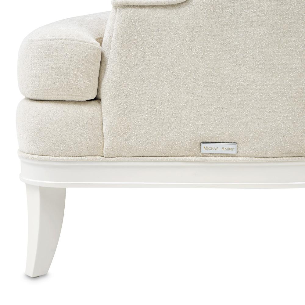 AICO by Michael Amini - La Marisia Chenille Sofa - Tranquil/Creamy Pearl - 9089815-TRQUL-124 veiw 11