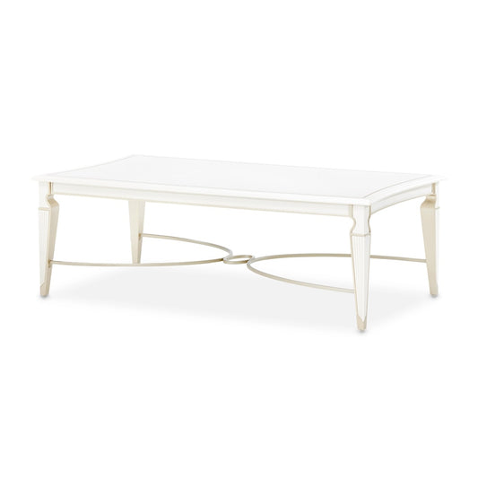AICO by Michael Amini - La Marisia Cocktail Table - Creamy Pearl - 9089201-112 veiw 1