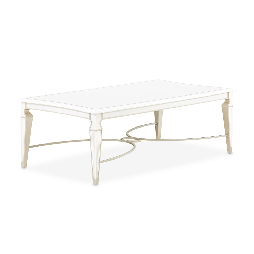 AICO by Michael Amini - La Marisia Cocktail Table - Creamy Pearl - 9089201-112 veiw 3