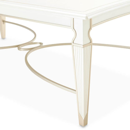 AICO by Michael Amini - La Marisia Cocktail Table - Creamy Pearl - 9089201-112 veiw 5