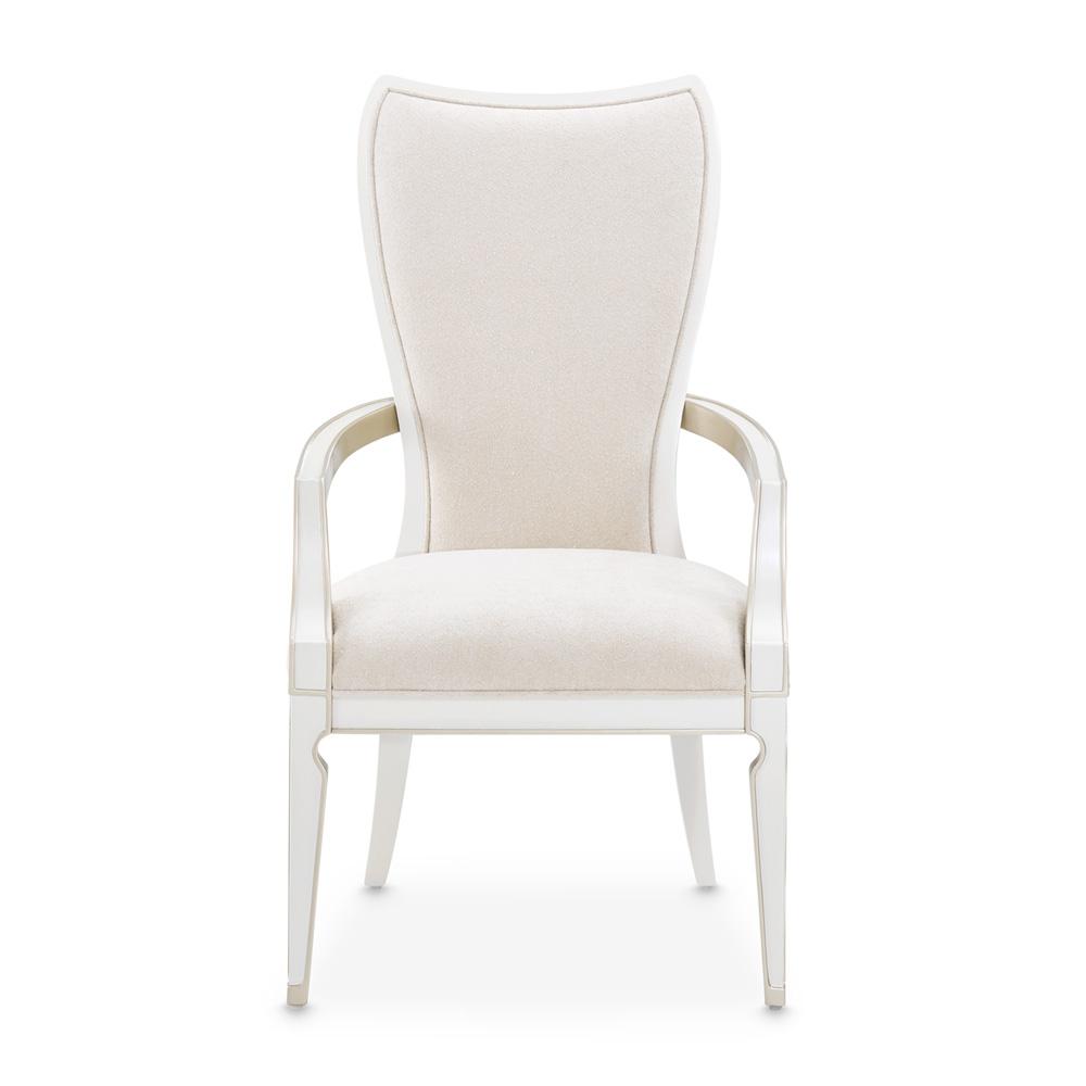 AICO by Michael Amini - La Marisia Dining Arm Chair, Set of 2 - Tranquil/Creamy Pearl - 9089004-112 veiw 2