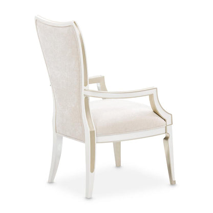 AICO by Michael Amini - La Marisia Dining Arm Chair, Set of 2 - Tranquil/Creamy Pearl - 9089004-112 veiw 4