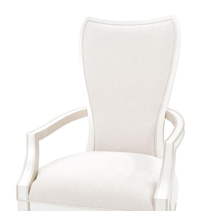 AICO by Michael Amini - La Marisia Dining Arm Chair, Set of 2 - Tranquil/Creamy Pearl - 9089004-112 veiw 9