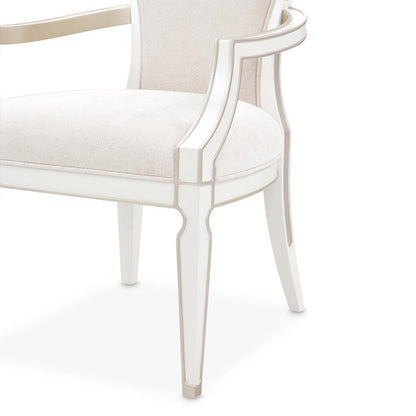 AICO by Michael Amini - La Marisia Dining Arm Chair, Set of 2 - Tranquil/Creamy Pearl - 9089004-112 veiw 10