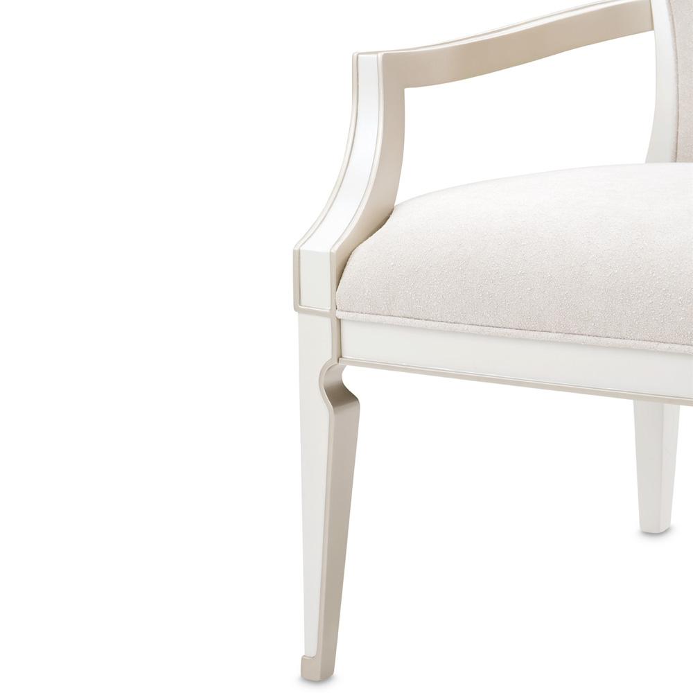 AICO by Michael Amini - La Marisia Dining Arm Chair, Set of 2 - Tranquil/Creamy Pearl - 9089004-112 veiw 11