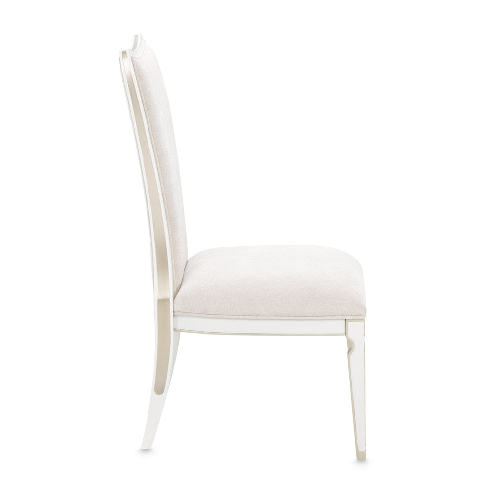 AICO by Michael Amini - La Marisia Dining Side Chair, Set of 2 - Tranquil/Creamy Pearl - 9089003-112 veiw 3
