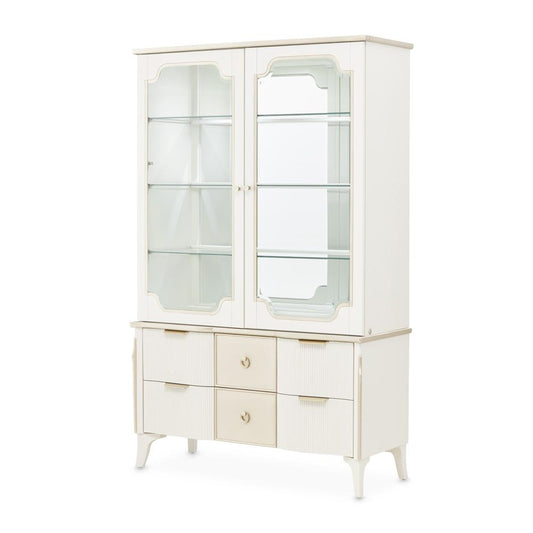 AICO by Michael Amini - La Marisia Display Cabinet - Creamy Pearl - 9089209-112 veiw 1