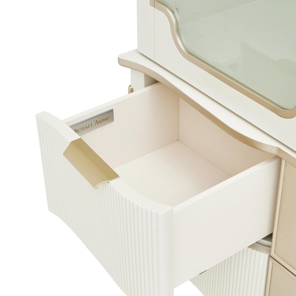 AICO by Michael Amini - La Marisia Display Cabinet - Creamy Pearl - 9089209-112 veiw 9