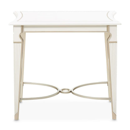 AICO by Michael Amini - La Marisia End Table - Creamy Pearl - 9089202-112 veiw 2