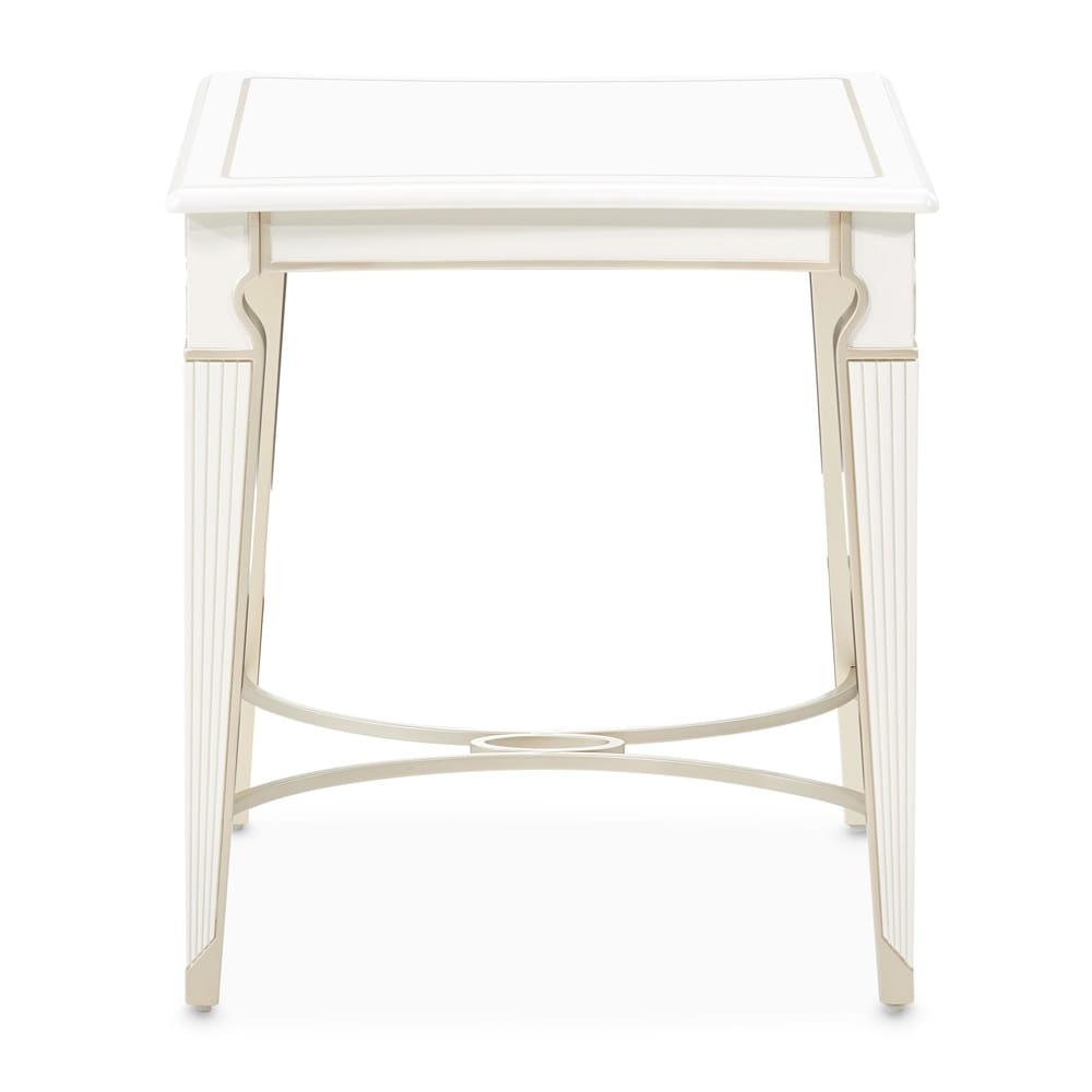 AICO by Michael Amini - La Marisia End Table - Creamy Pearl - 9089202-112 veiw 3
