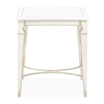 AICO by Michael Amini - La Marisia End Table - Creamy Pearl - 9089202-112 veiw 3
