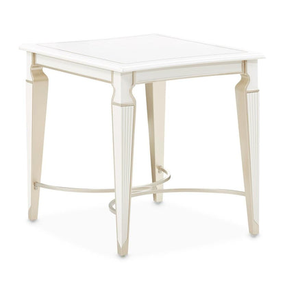 AICO by Michael Amini - La Marisia End Table - Creamy Pearl - 9089202-112 veiw 4