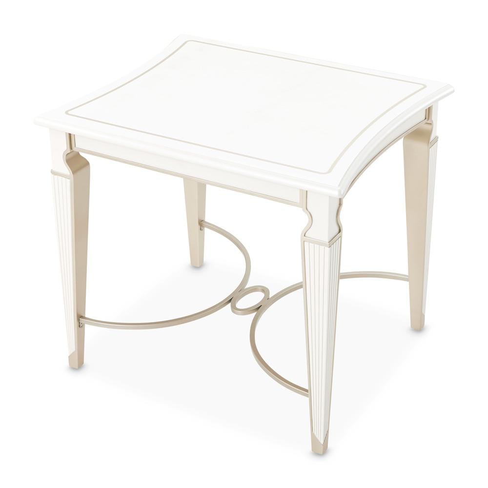 AICO by Michael Amini - La Marisia End Table - Creamy Pearl - 9089202-112 veiw 5