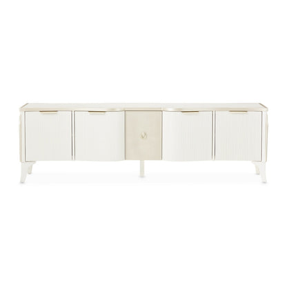 AICO by Michael Amini - La Marisia Media Cabinet - Creamy Pearl - 9089081-112 veiw 2