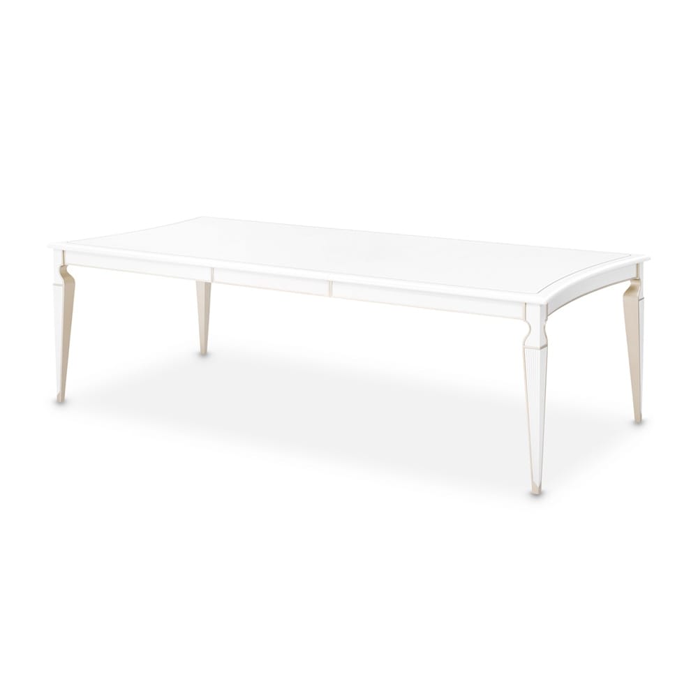 AICO by Michael Amini - La Marisia Rectangular Dining Table - Creamy Pearl - 9089000-112 veiw 1