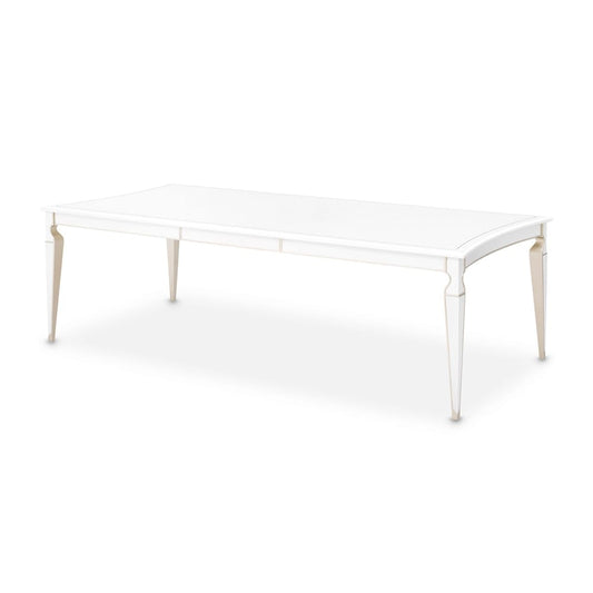 AICO by Michael Amini - La Marisia Rectangular Dining Table - Creamy Pearl - 9089000-112 veiw 1