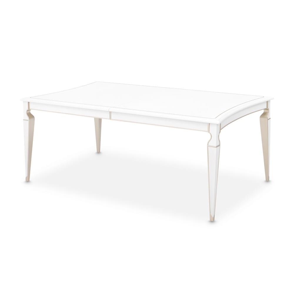 AICO by Michael Amini - La Marisia Rectangular Dining Table - Creamy Pearl - 9089000-112 veiw 2