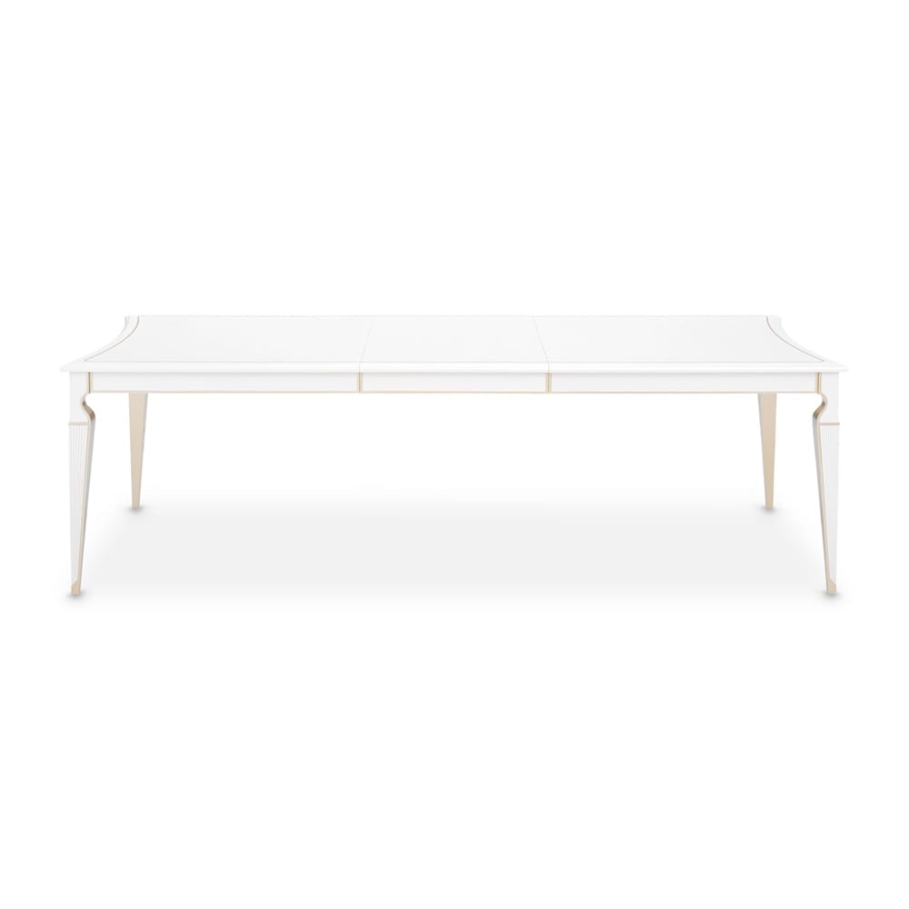 AICO by Michael Amini - La Marisia Rectangular Dining Table - Creamy Pearl - 9089000-112 veiw 3