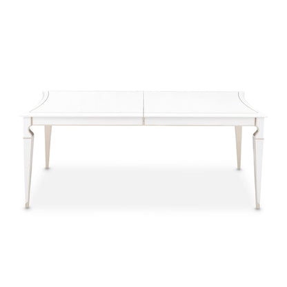AICO by Michael Amini - La Marisia Rectangular Dining Table - Creamy Pearl - 9089000-112 veiw 4
