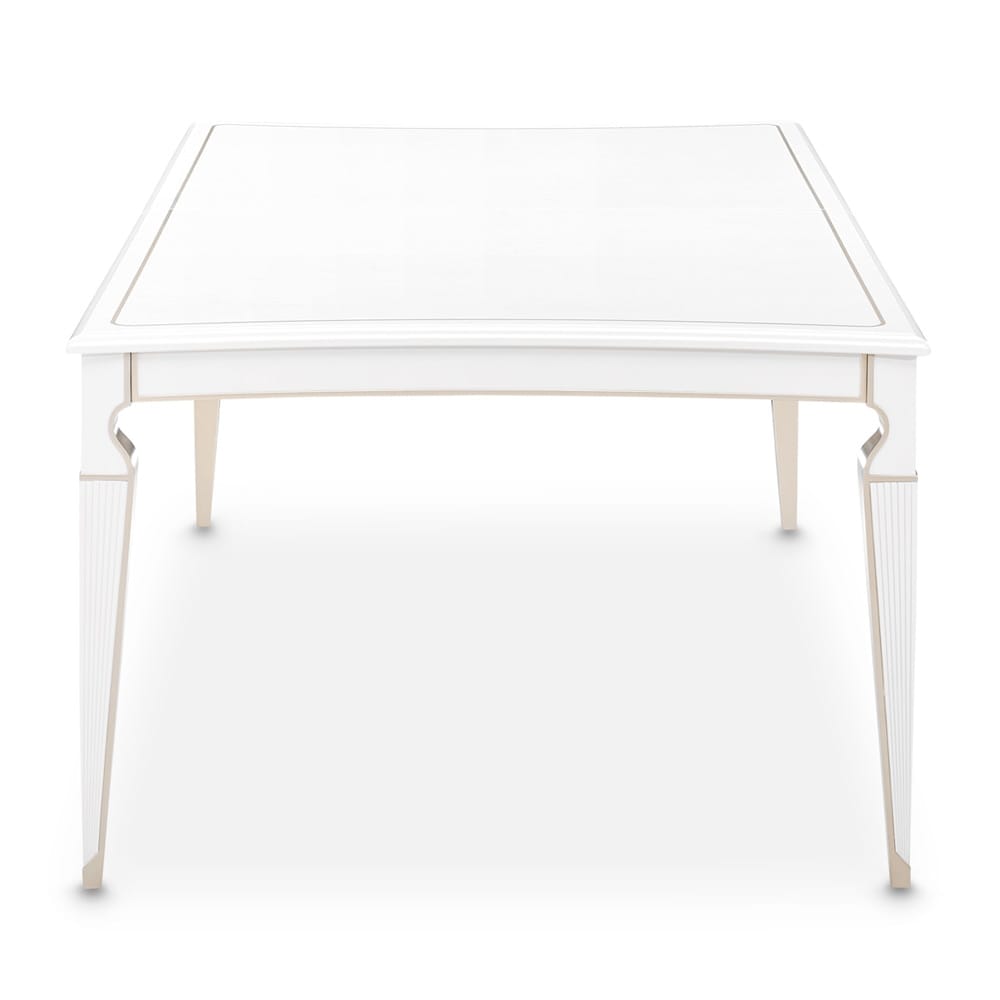 AICO by Michael Amini - La Marisia Rectangular Dining Table - Creamy Pearl - 9089000-112 veiw 5