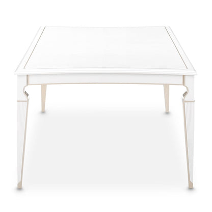 AICO by Michael Amini - La Marisia Rectangular Dining Table - Creamy Pearl - 9089000-112 veiw 5