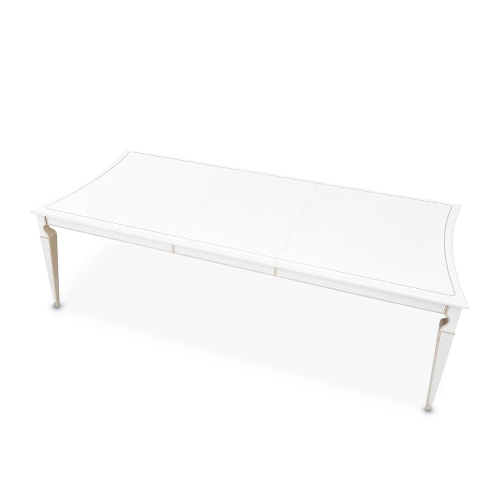 AICO by Michael Amini - La Marisia Rectangular Dining Table - Creamy Pearl - 9089000-112 veiw 6