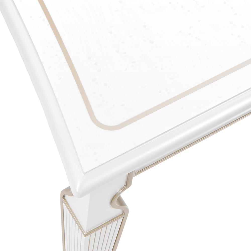 AICO by Michael Amini - La Marisia Rectangular Dining Table - Creamy Pearl - 9089000-112 veiw 8